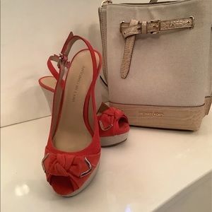 Antonio Melani Coral Wedges